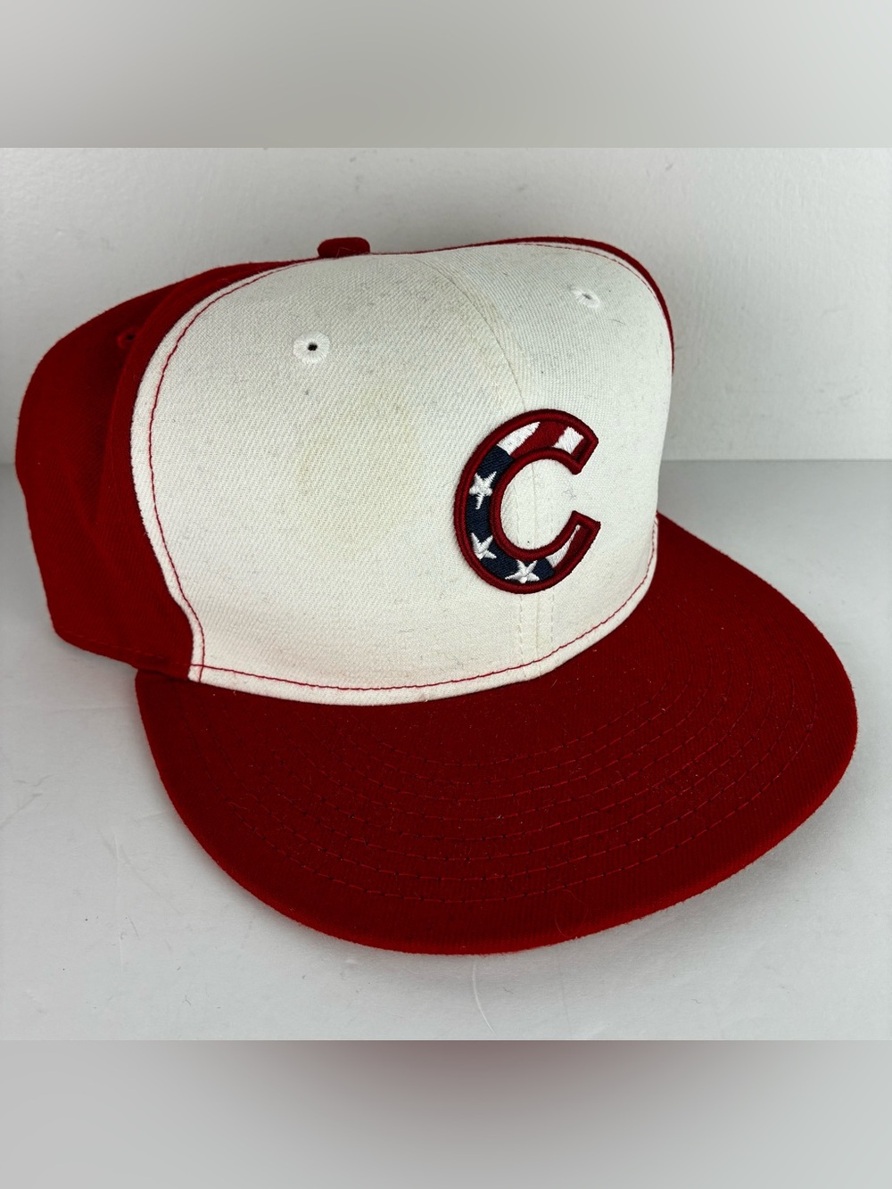 59Fifty NWT Chicago Cubs Stars & Stripes American Pride Baseball Cap NWOT